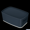MyBox Cosy mały pojemnik z pokrywką, szary Leitz 52630089 .